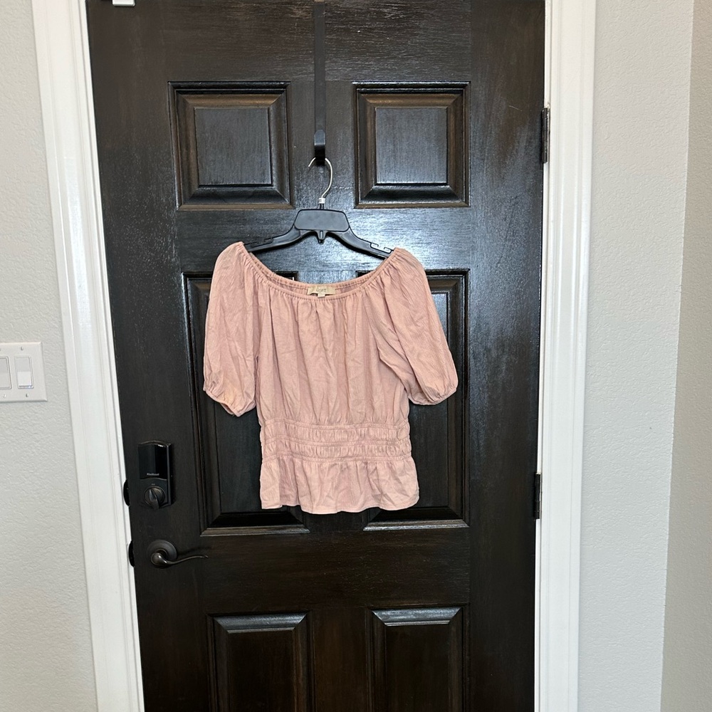 Loft Elastic Waist Top XS
